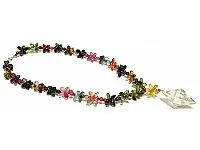 Multi Color Tourmaline Necklace