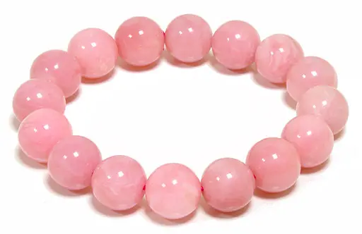 Pink Opal Beads Bracelet