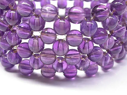 Many Bead Amethyst Bracelet