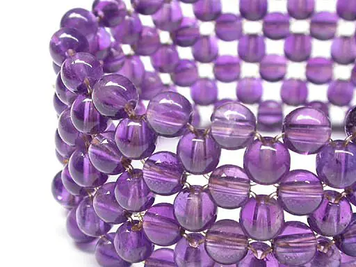 Many Bead Amethyst Bracelet