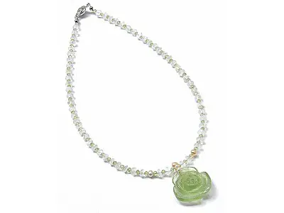 Prehnite Necklace
