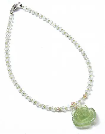 Prehnite Necklace