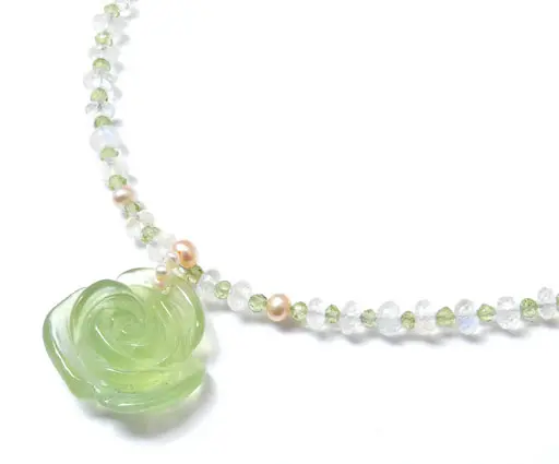 Prehnite Necklace