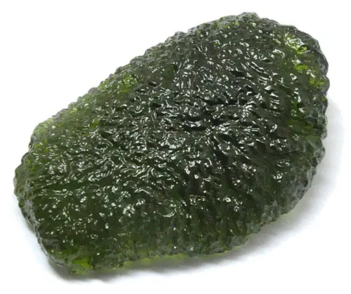 Moldavite in silver Pendant