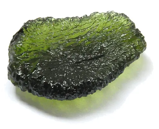 Moldavite in silver Pendant