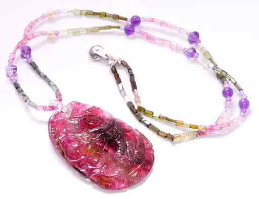 Rainbow color Tourmaline Necklace