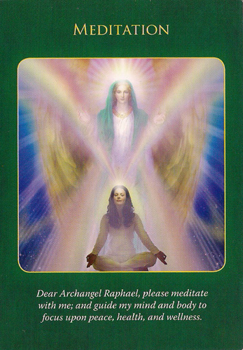 Archangel Raphael Oracle Cards by Doreen Virtue (A1600-DVOC) @ Crystal ...