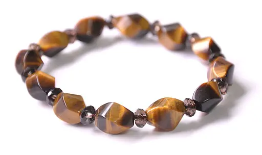 Tiger Eye Smoky Quartz Bracelet