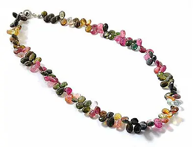 Rainbow Tourmaline Necklace