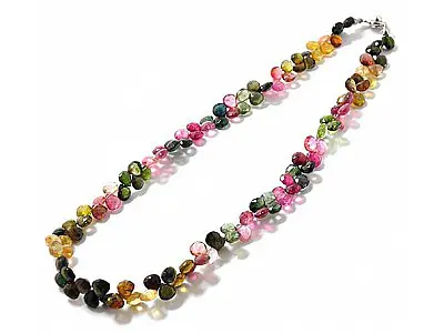 Rainbow Tourmaline Necklace