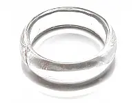 Red Rutilated Quartz Bangle Bracelet