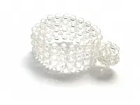 Clear Quartz Beads Ring