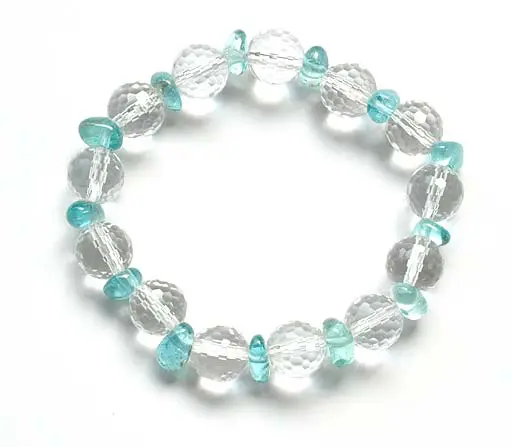 Clear Quartz Apatite Bracelet