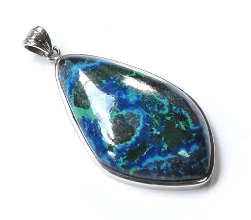 Azurite Malachite Pendant