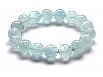 Aquamarine Beads Bracelet