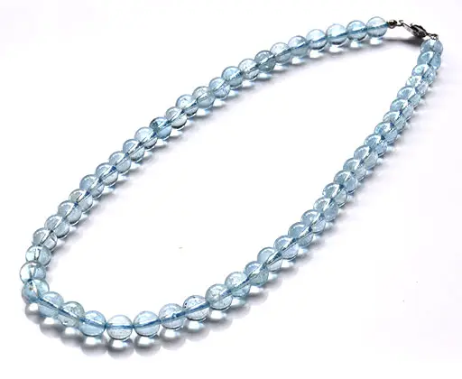 Aquamarine Beads Necklace