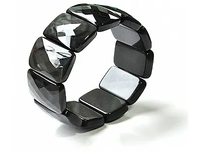 Obsidian Lamel Bracelet