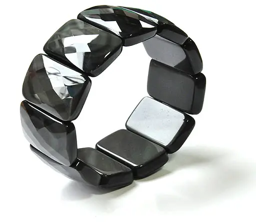 Obsidian Lamel Bracelet