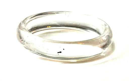 Clear Quartz Bangle Bracelet