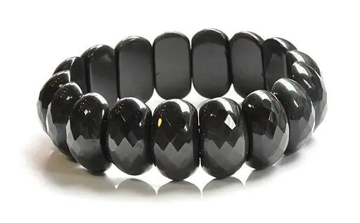 Obsidian Lamel Bracelet