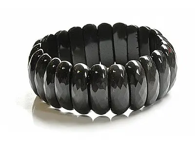 Obsidian Lamel Bracelet