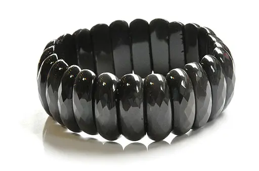 Obsidian Lamel Bracelet