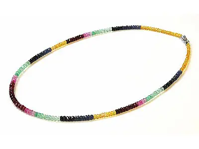 Multicolor Sapphire Necklace