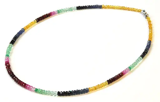 Multicolor Sapphire Necklace