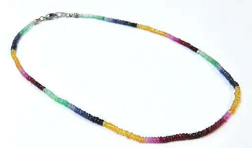 Multicolor Sapphire Necklace