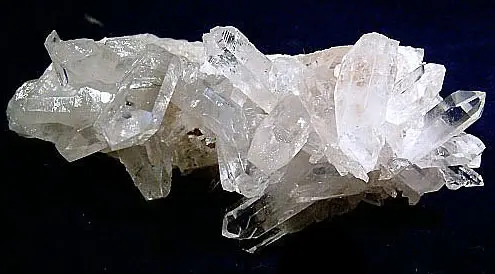 阿肯色白水晶簇