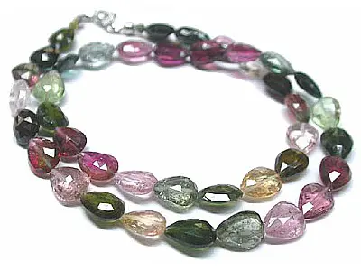 Multi Color Tourmaline Necklace