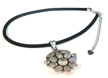 Moon Stone Pendant Necklace