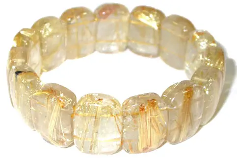 Rutilated Quartz Bracelet