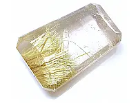 清透黃金粗版鈦晶墜飾