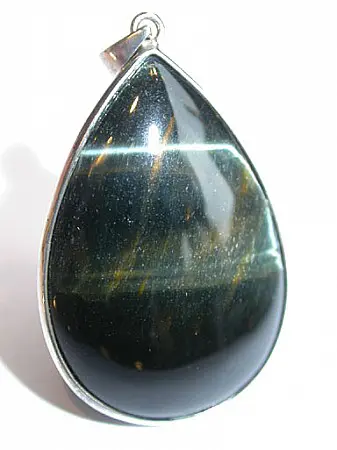 Blue Tiger Eye Pendant