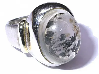 Tourmaline Silver Ring