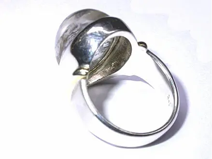 Tourmaline Silver Ring