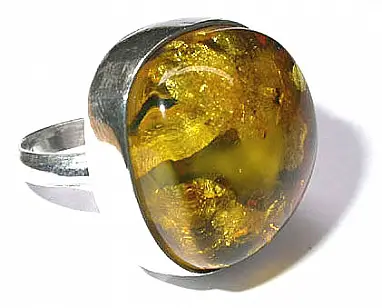 Beautiful Amber Ring