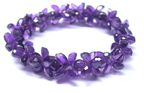 Supreme Quality Deep Purple Amethyst Bracelet