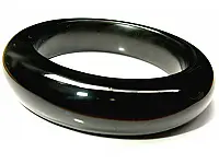 Obsidian Bangle Bracelet