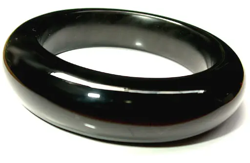 Obsidian Bangle Bracelet