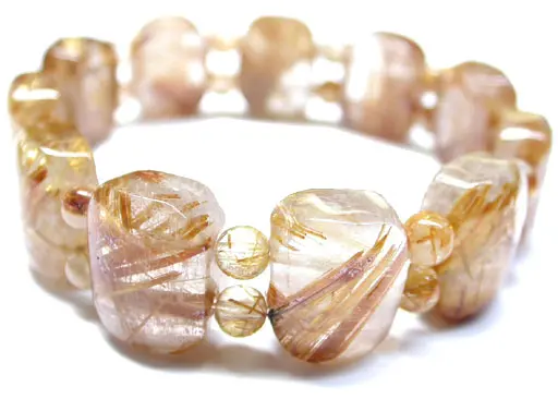 Rutilated Quartz Bracelet