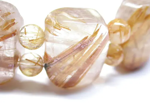 Rutilated Quartz Bracelet