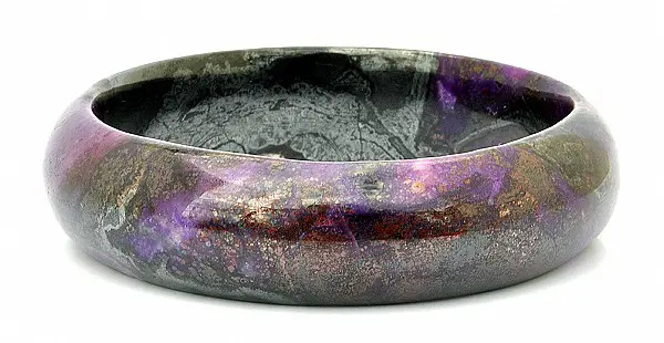 Natural Sugilite Gemstone Bangle Bracelet