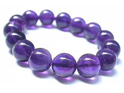 Amethyst Beads Bracelet