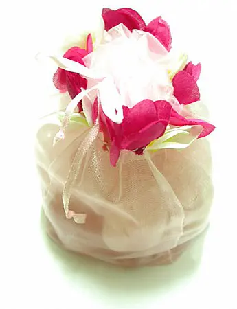 Rose Quartz Stones Gift Bag