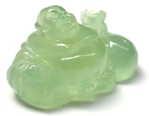 Prehnite Buddha Maitreya