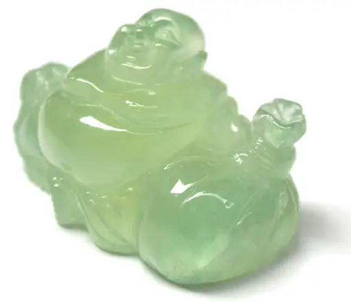 Prehnite Buddha Maitreya