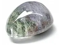 Phantom and Purple Rutilated Quartz Pendant