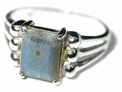 Labradorite Silver Ring